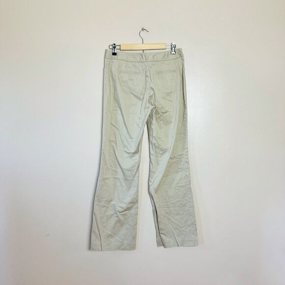 CLEARANCE! Cream WHBM Legacy Chinos Size 6 EUC - Picture 2 of 5